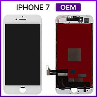 Дисплей (экран) Apple iPhone 7, белый (с тачскрином и рамкой)
