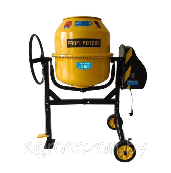Бетоносмеситель PROFI MOTORS V190 (1 кВт)