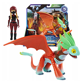 Игровой набор фигурок - Dragons The Nine Alex and Feathers : Девять Миров DreamWorks - Spin Master 6064915