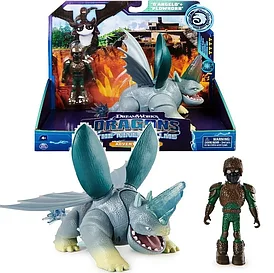 Игровой набор фигурок-Dragons The Nine D'Angelo and Plowhorn  : Девять Миров DreamWorks - Spin Master 6064915