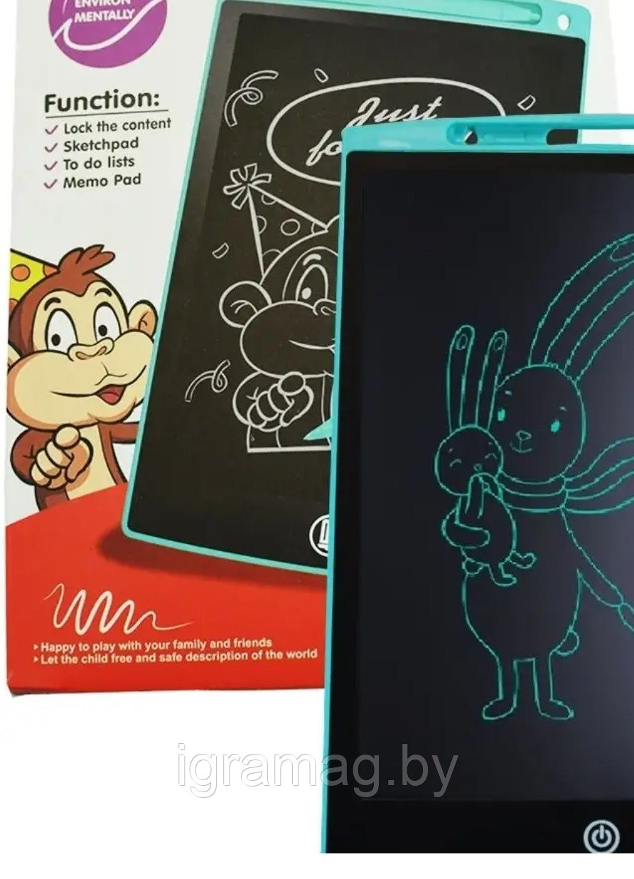 Планшет/доска для рисования LCD 12 дюймов