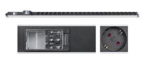 Блок розеток для 19" шкафов 32А Cabeus PDU-32-24S-B-T 24 розетки