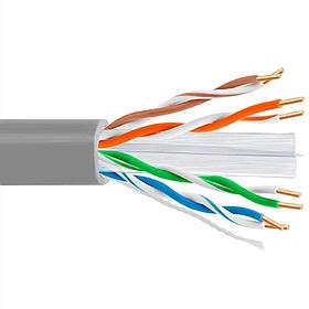 5bites Кабель US6575-100A витая пара UTP / SOLID / 6CAT / 23AWG / CCA / PVC / 100M