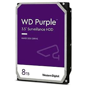 Жесткий диск HDD 3.5" SATA-III WD 8Tb Purple (WD85PURU) 5640RPM 256Mb 6Gb/s (WD85PURZ аналог)