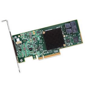 RAID-контроллер Broadcom 9341-8i SGL (LSI00407 / 05-26106-00) PCIe 3.0 x8 LP, SAS/SATA 12G, RAID 0,1,5,10,50,