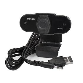 Веб-камера ExeGate BlackView C525 HD Tripod кабель 1,5 м (EX287386RUS)