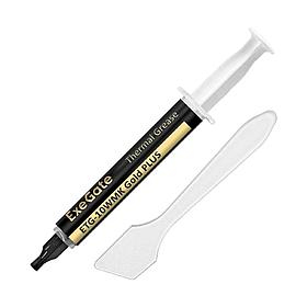 Термопаста ExeGate ETG-10WMK Gold PLUS (10,4 Вт/(м•К), 4г, шприц с лопаткой) (EX296086RUS)