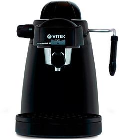 Кофеварка Vitek VT-1518, рожковая, черный