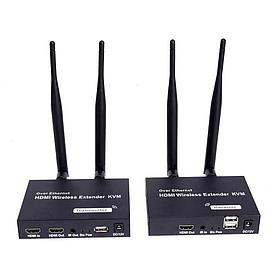 ORIENT VE054, WiFi HDMI KVM Extender (Tx+Rx), HDMI+USB беспроводной удлинитель до 200 м, HDMI 1.3, 1080p@60Hz,