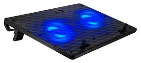 Подставка для ноутбука Digma D-NCP156-2, 15.6", 360х260х27 мм, 2хUSB, вентиляторы 2 х 120 мм, 650г, черный