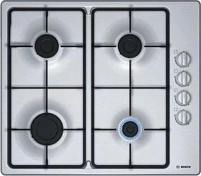 Газовая варочная панель Bosch PBP6C5B62Q, независимая, серебристый