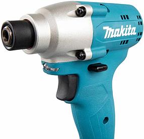 Ударный аккумуляторный шуруповерт Makita CXT BL 12В max TD112DMZ 12Вт аккум. патрон:шестигр.1/4"
