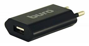 Сетевое зарядное устройство Buro TJ-164b, USB, 5Вт, 1A, черный