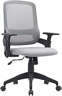 Кресло Cactus CS-MC313-BKGY, на колесиках, сетка/ткань, серый