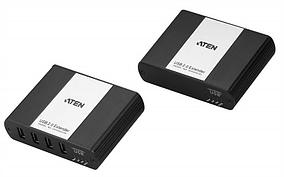 Удлинитель USB ATEN 4-Port USB 2.0 CAT 5 Extender (UEH4002A-AT-G)