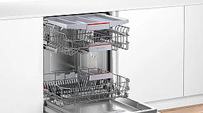 Встраиваемая посудомоечная машина Bosch SMV4HVX32E, полноразмерная, ширина 59.8см, полновстраиваемая, загрузка