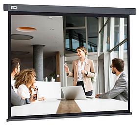 Экран Cactus Wallscreen CS-PSW-127X127-SG, 127х127 см, 1:1, настенно-потолочный серый