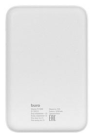 Внешний аккумулятор (Power Bank) Buro T4-10000, 10000мAч, белый [t4-10000-wt]