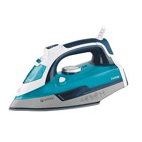 Утюг Vitek 1266-VT-02, 2400Вт, бирюзовый/белый [1266-vt-01]
