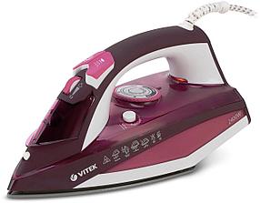 Утюг Vitek VT-1215, 2400Вт, розовый