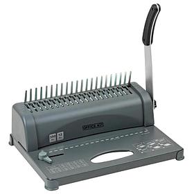 Переплетчик Office Kit B2108N A4/перф.8л.сшив/макс.200л./пластик.пруж. (6-22мм)