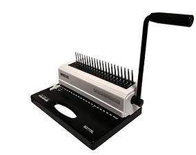 Переплетчик Office Kit B2115L A4/перф.15л.сшив/макс.450л./пластик.пруж. (4.5-51мм)