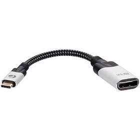 Aдаптер USB 3.1 Type-Cm -- DP A(f) 8K@60Hz, 0.15m ,Alum ,VCOM CU422MV-8K