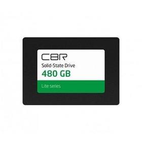 CBR SSD-480GB-2.5-LT22, Внутренний SSD-накопитель, серия "Lite", 480 GB, 2.5", SATA III 6 Gbit/s, SM2259XT, 3D