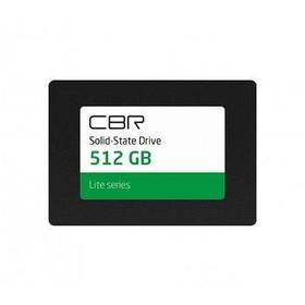 Накопитель SSD 512GB SATA-III CBR Lite  2.5" TLC 240TBW