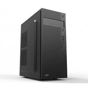 CBR Корпус ATX Miditower E185, без БП, 1*USB 3.0, 2*USB 2.0, HD Audio+Mic, Black
