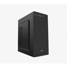 CBR Корпус ATX Miditower J02, c БП PSU-ATX450-12EC (450W/120mm), 2*USB 2.0, HD Audio+Mic, кабель питания 1.2м,