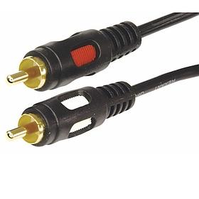 Rexant (17-0148) Шнур 2RCA Plug - 2RCA Plug 10М (GOLD)