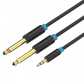 Кабель Vention аудио Jack 3,5 mm M/2Jack 6,5 mm M - 1 м