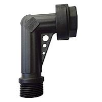 Угол пластиковый 1" HP/BP с вращающейся гайкой для подключения BRIO