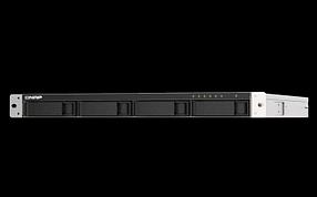 Сетевое хранилище без дисков SMB QNAP TS-453DU-4G NAS 4 HDD trays, rackmount 1U, 1 PSU. 4-core Intel Celeron