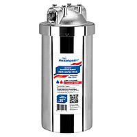 Магистральный фильтр из нержавеющей стали для горячей воды Аквабрайт АБФ-НЕРЖ-10ББ