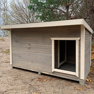 Будка для собак с тамбуром "Акс"