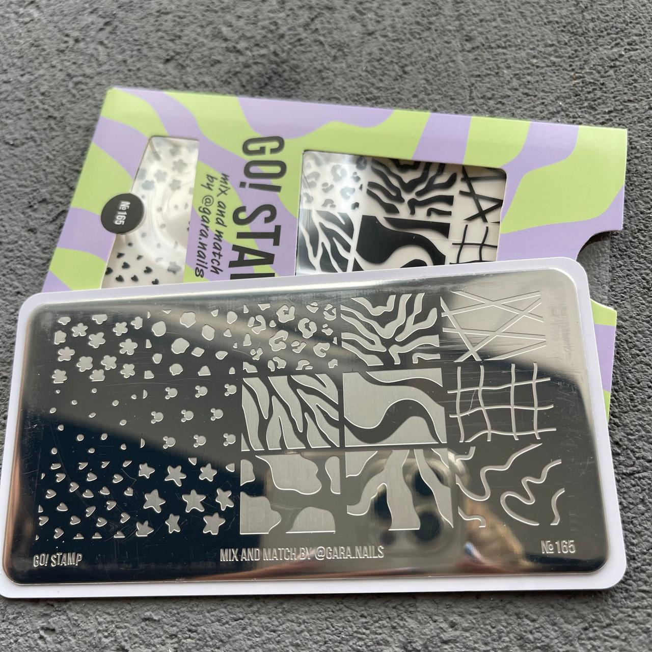 Пластина для стемпинга Go! Stamp 165 Mix and Match