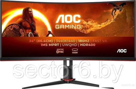 Игровой монитор AOC CU34G2XP, фото 2