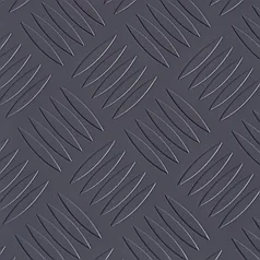 Напольное ПВХ покрытие автолин "Шашки" (2х10м) темно-серый