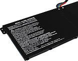 Оригинальный аккумулятор (батарея) для ноутбука Acer Aspire E3-111 (AC14B8K/AC14B3K) 15.2V 3200mAh, фото 6