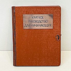 Сувенирный блокнот-прикол "Краткое руководство для начинающих"
