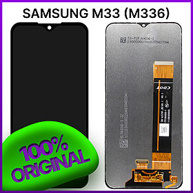 Экран Samsung Galaxy M33 (M336) original 100% с тачскрином, черный