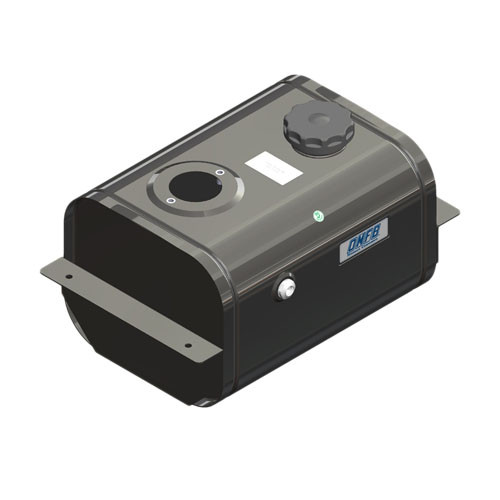 Плоский гидравлический бак под фильтр, 50 литров