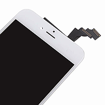 Экран Apple iPhone 6 Plus, белый (с тачскрином и рамкой), фото 2