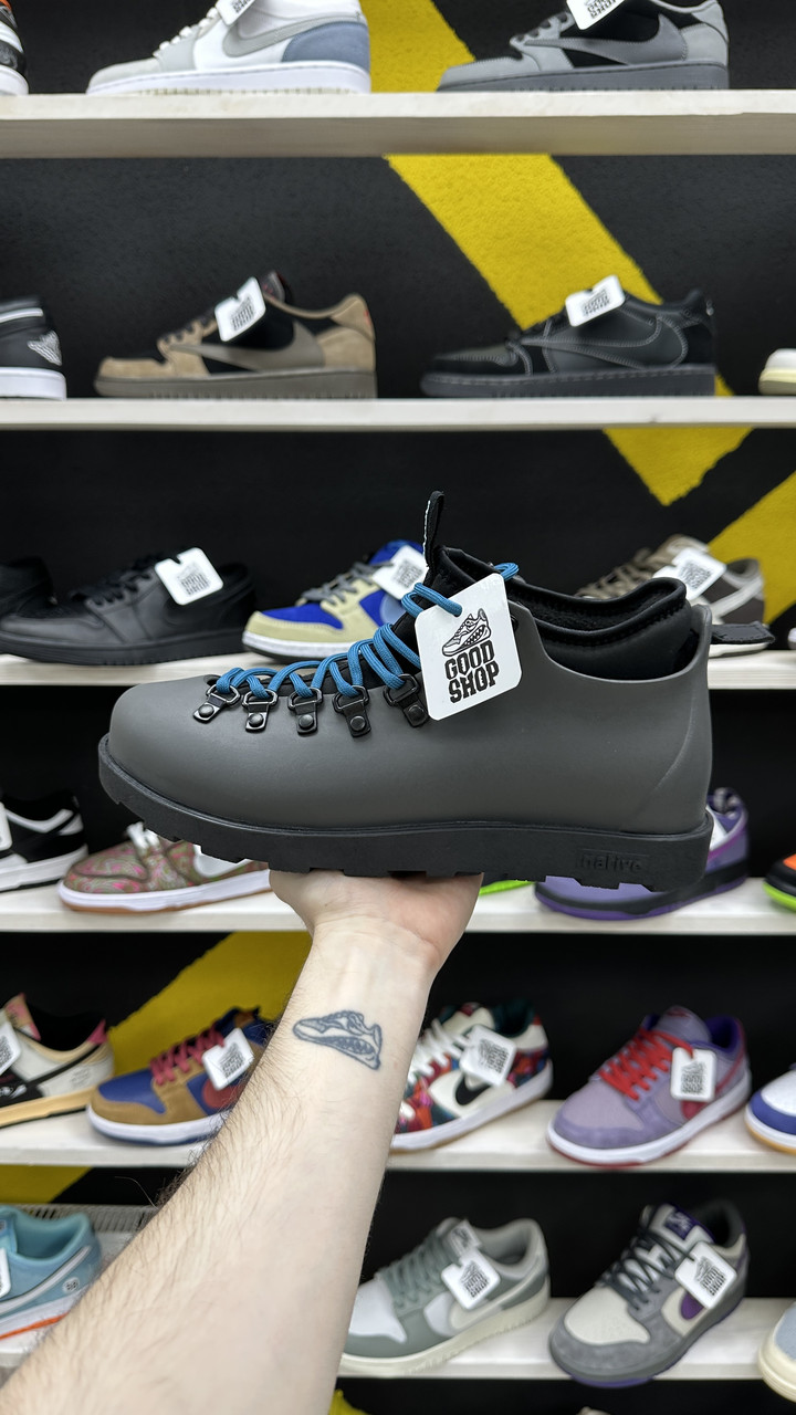 Ботинки Native Fitzsimmons Grey Black
