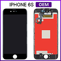 Дисплей (экран) Apple iPhone 6s, черный (с тачскрином и рамкой)