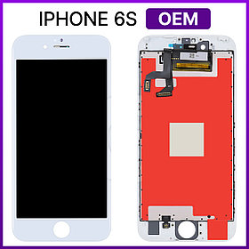 Экран Apple iPhone 6s, белый (с тачскрином и рамкой)