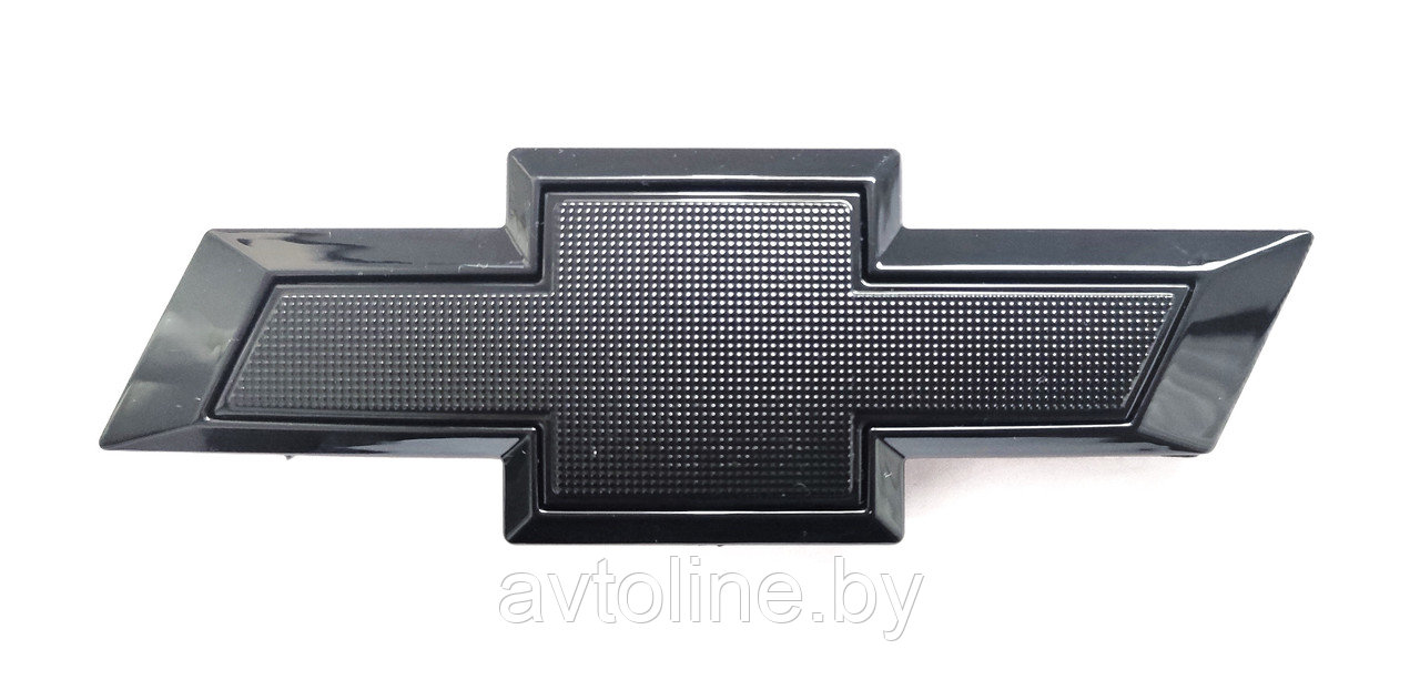 Эмблема CHEVROLET 150*49 мм черная (2 штыря, скотч) EMB-CHEV15