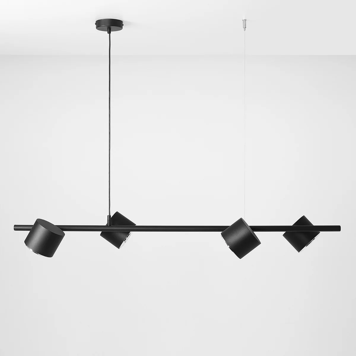 Современный подвесной светильник BOT 4 BLACK 1047L Aldex